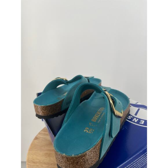 Birkenstock Gizeh Big Buckle Ladies 8 Men's 6 EU 39 Biscay Bay Regular fit - Picture 3 of 5